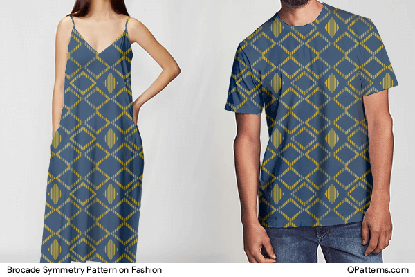 Brocade Symmetry Pattern on fashion