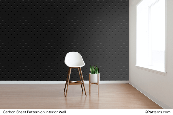 Carbon Sheet Pattern on interior-wall