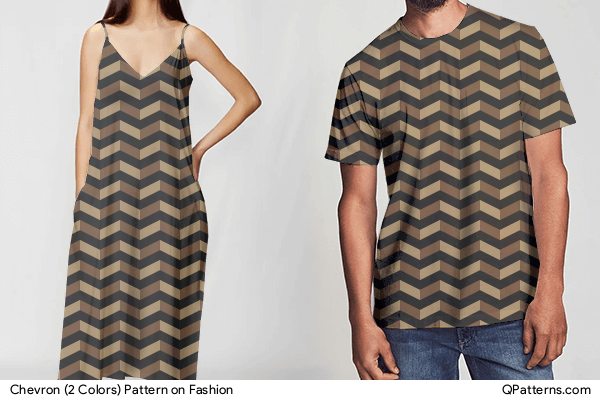 Chevron (2 Colors) Pattern on fashion