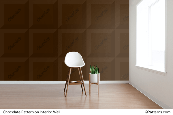 Chocolate Pattern on interior-wall