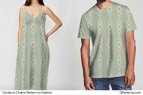 Circles in Chains Pattern on fashion