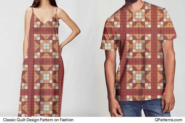 Classic Quilt Design Pattern on fashion