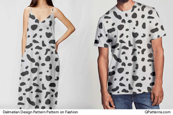 Dalmatian Design Pattern Pattern on fashion