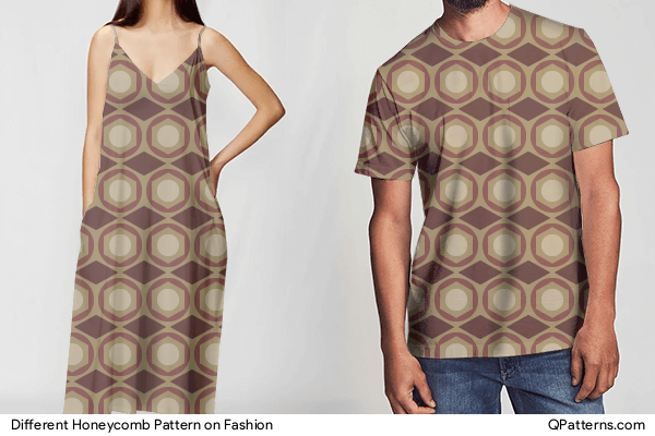 Different Honeycomb Pattern on fashion