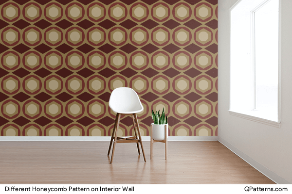Different Honeycomb Pattern on interior-wall