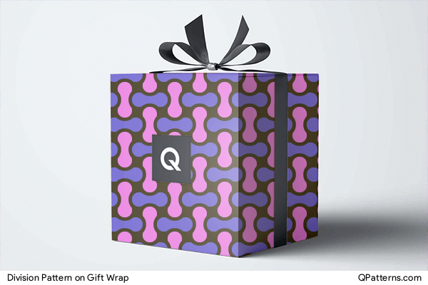 Division Pattern on gift-wrap