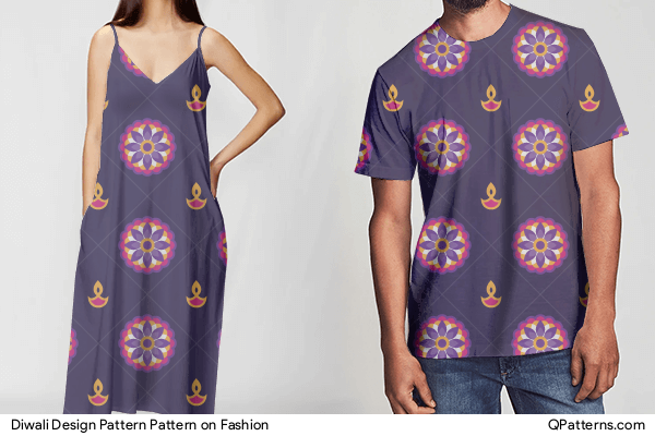 Diwali Design Pattern Pattern on fashion
