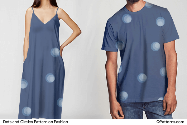 Dots and Circles Pattern on fashion