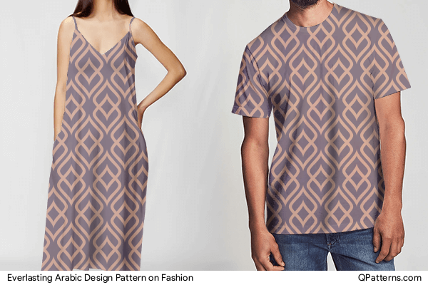 Everlasting Arabic Design Pattern on fashion