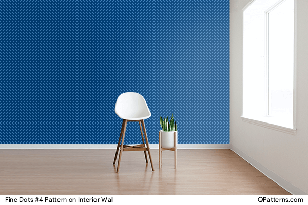 Fine Dots #4 Pattern on interior-wall