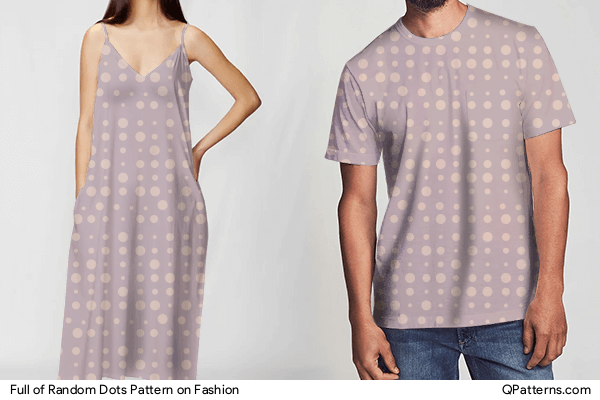 Full of Random Dots Pattern on fashion