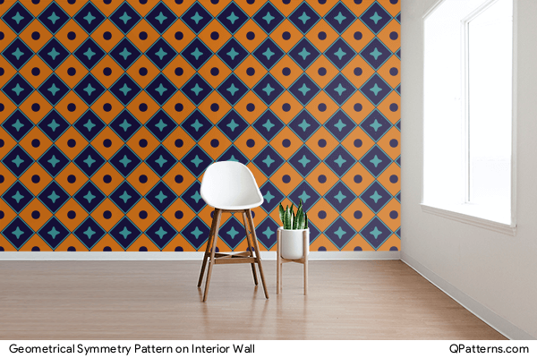 Geometrical Symmetry Pattern on interior-wall
