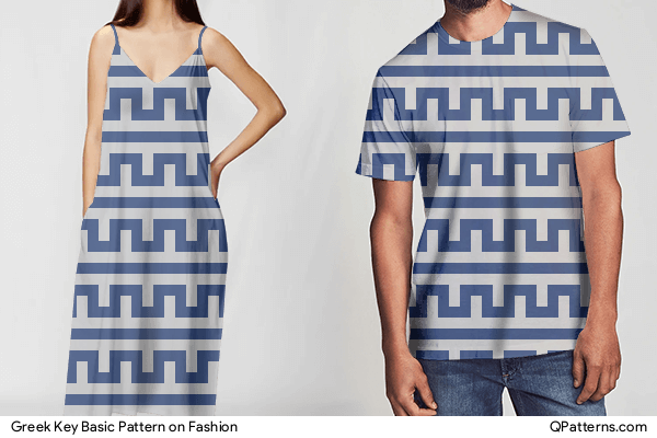 Greek Key Basic Pattern on fashion