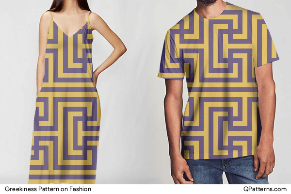 Greekiness Pattern on fashion