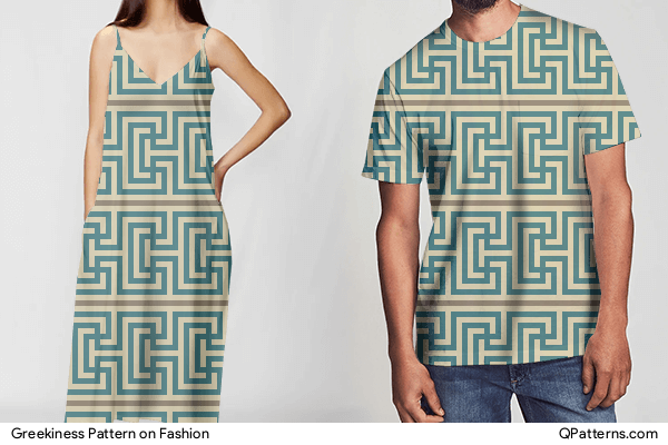 Greekiness Pattern on fashion