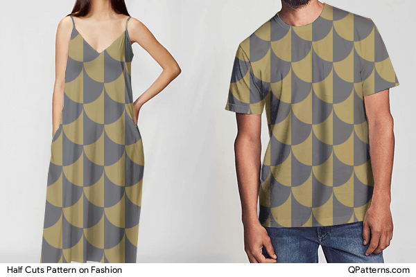 Half Cuts Pattern on fashion