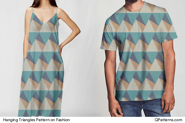 Hanging Triangles Pattern on fashion