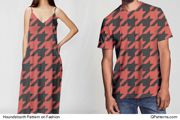 Houndstooth Pattern on fashion
