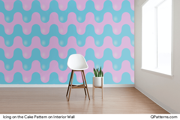 Icing on the Cake Pattern on interior-wall