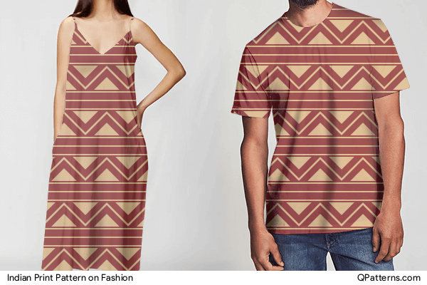 Indian Print Pattern on fashion