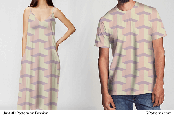Just 3D Pattern on fashion
