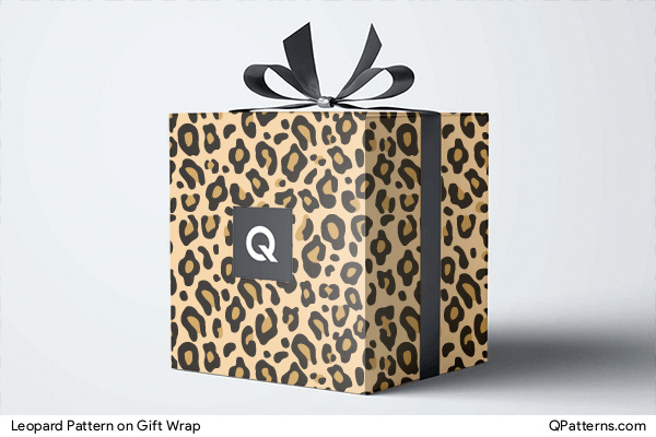Leopard Pattern on gift-wrap