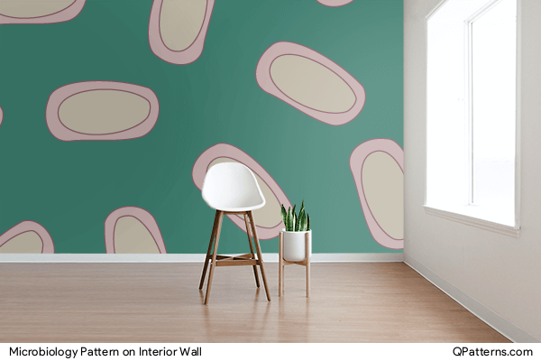 Microbiology Pattern on interior-wall