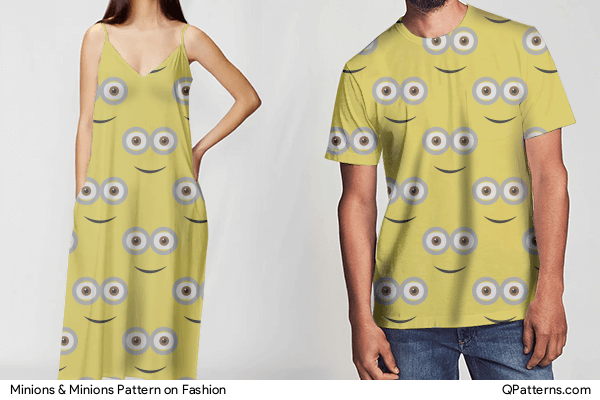 Minions & Minions Pattern on fashion