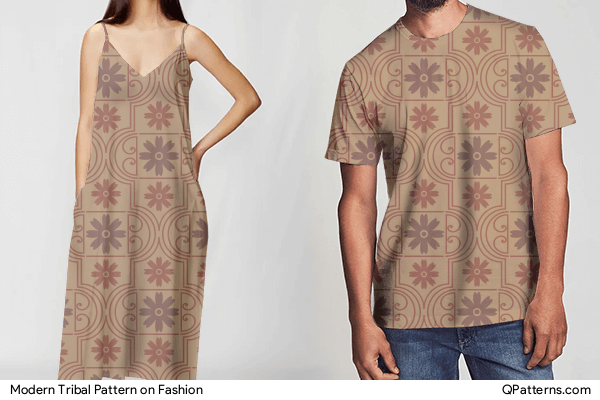 Modern Tribal Pattern on fashion