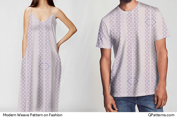 Modern Weave Pattern on fashion