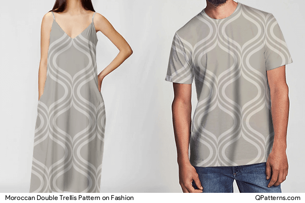 Moroccan Double Trellis Pattern on fashion