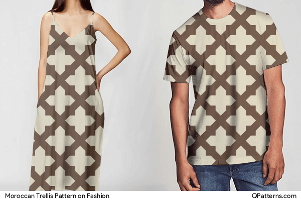 Moroccan Trellis Pattern on fashion
