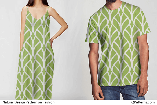 Natural Design Pattern on fashion