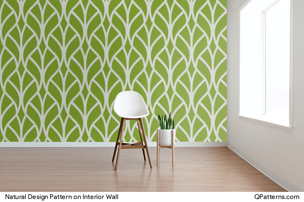 Natural Design Pattern on interior-wall