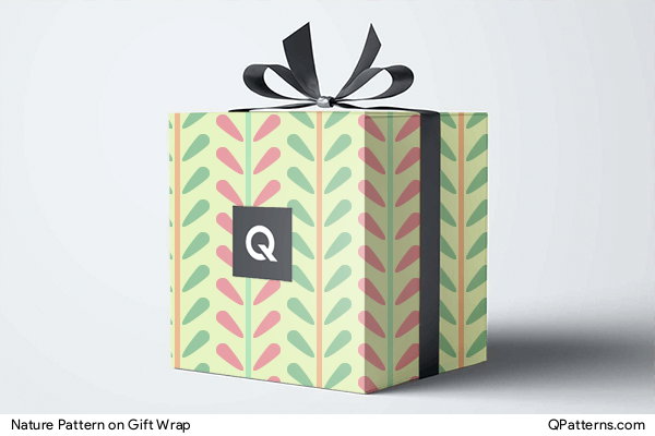 Nature Pattern on gift-wrap