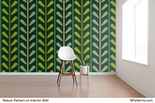 Nature Pattern on interior-wall