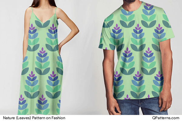 Nature (Leaves) Pattern on fashion