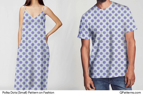 Polka Dots (Small) Pattern on fashion