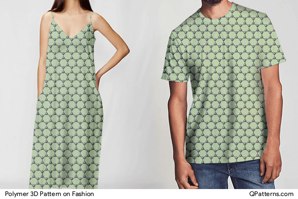 Polymer 3D Pattern on fashion