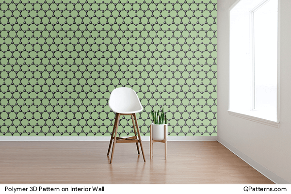 Polymer 3D Pattern on interior-wall