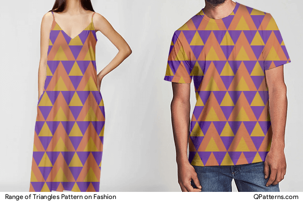 Range of Triangles Pattern on fashion