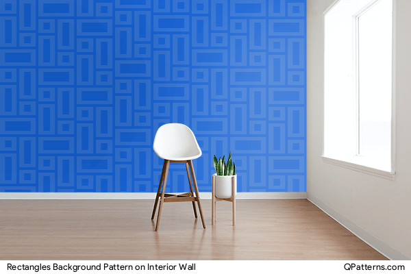 Rectangles Background Pattern on interior-wall