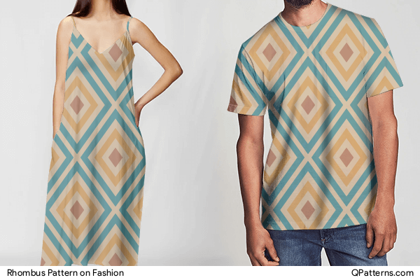 Rhombus Pattern on fashion
