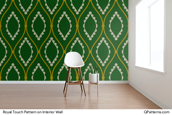 Royal Touch Pattern on interior-wall