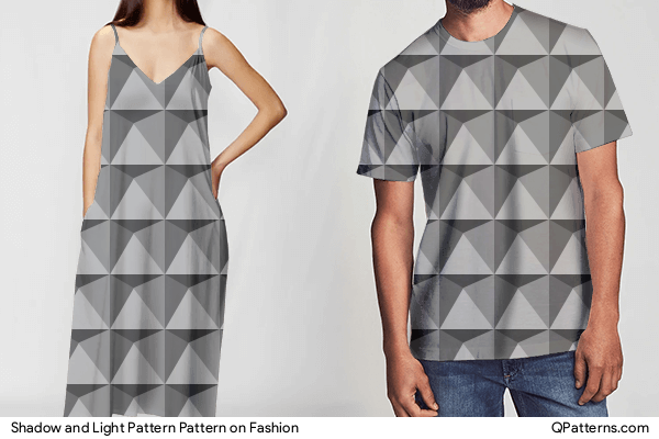 Shadow and Light Pattern Pattern on fashion