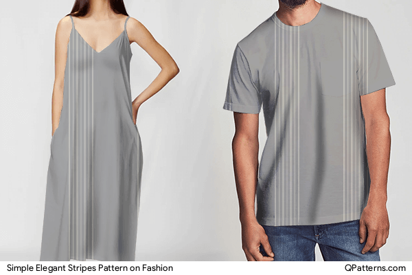 Simple Elegant Stripes Pattern on fashion