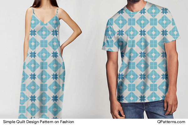 Simple Quilt Design Pattern on fashion