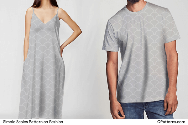 Simple Scales Pattern on fashion