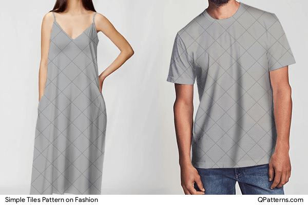 Simple Tiles Pattern on fashion