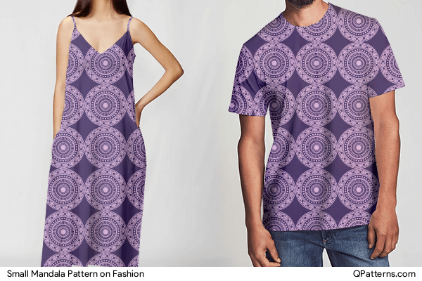 Small Mandala Pattern on fashion